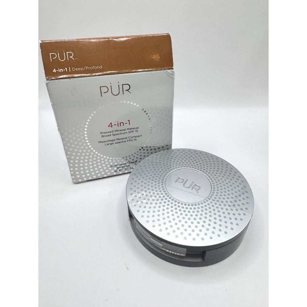 PUR 4-in-1 Pressed Mineral Makeup Deep Profond NIB